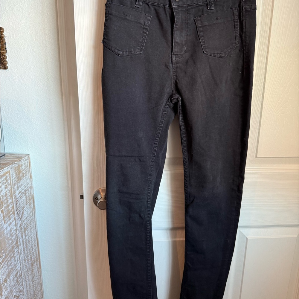 Free People Black Skinny Jeans